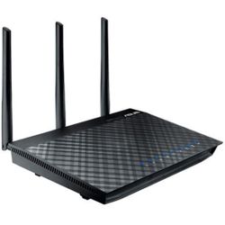 ASUS RT-AC66R 802.11ac Router inalámbrico de doble banda AC1750 Gigabit
