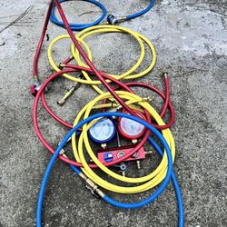  Ac  Manifold Gauge Set