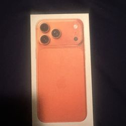 iPhone 17 Pro Max orange Color  256 Gb Unlocked 
