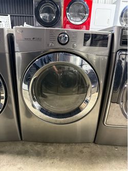 LG Stainless Steel gas dryer