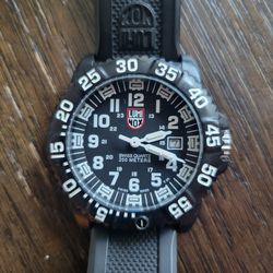 LUMINOX Navy Seal 3050/3950 Series Black White Quartz Men's Watch Swiss