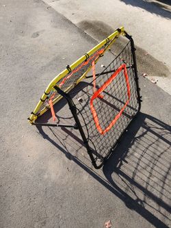 Double sided throw back net for baseball etc