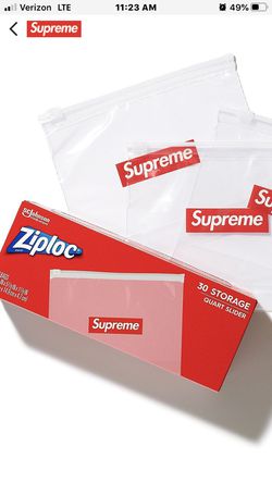 SUPREME Ziploc 30ct bags
