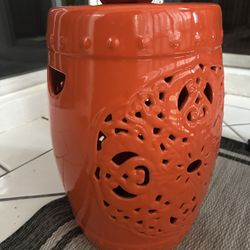 Ceramic Accent Stool