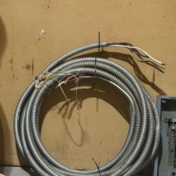 100 ft 1 AWG 3 Conductor With Ground Type MC Copper Metal Clad Cable