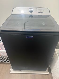 Maytag Top Load Washer and Front Load Dryer