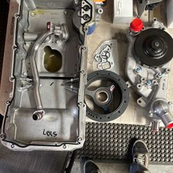 LS3 Water Pump And Oil Pan