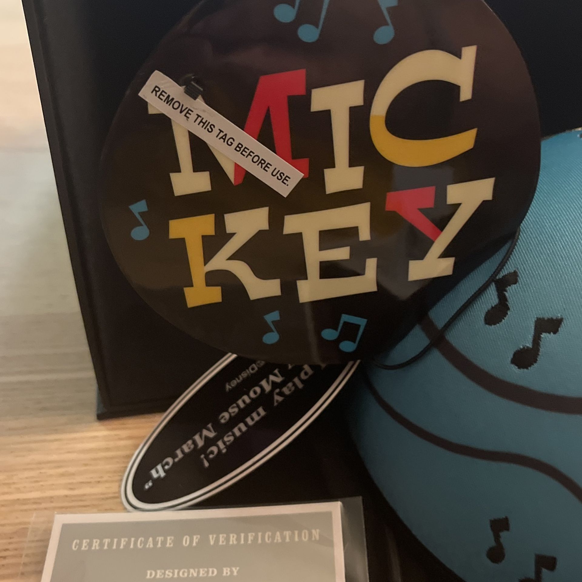 Dave Perillo Designer Mickey Mouse Ears Disney Parks Disneyland