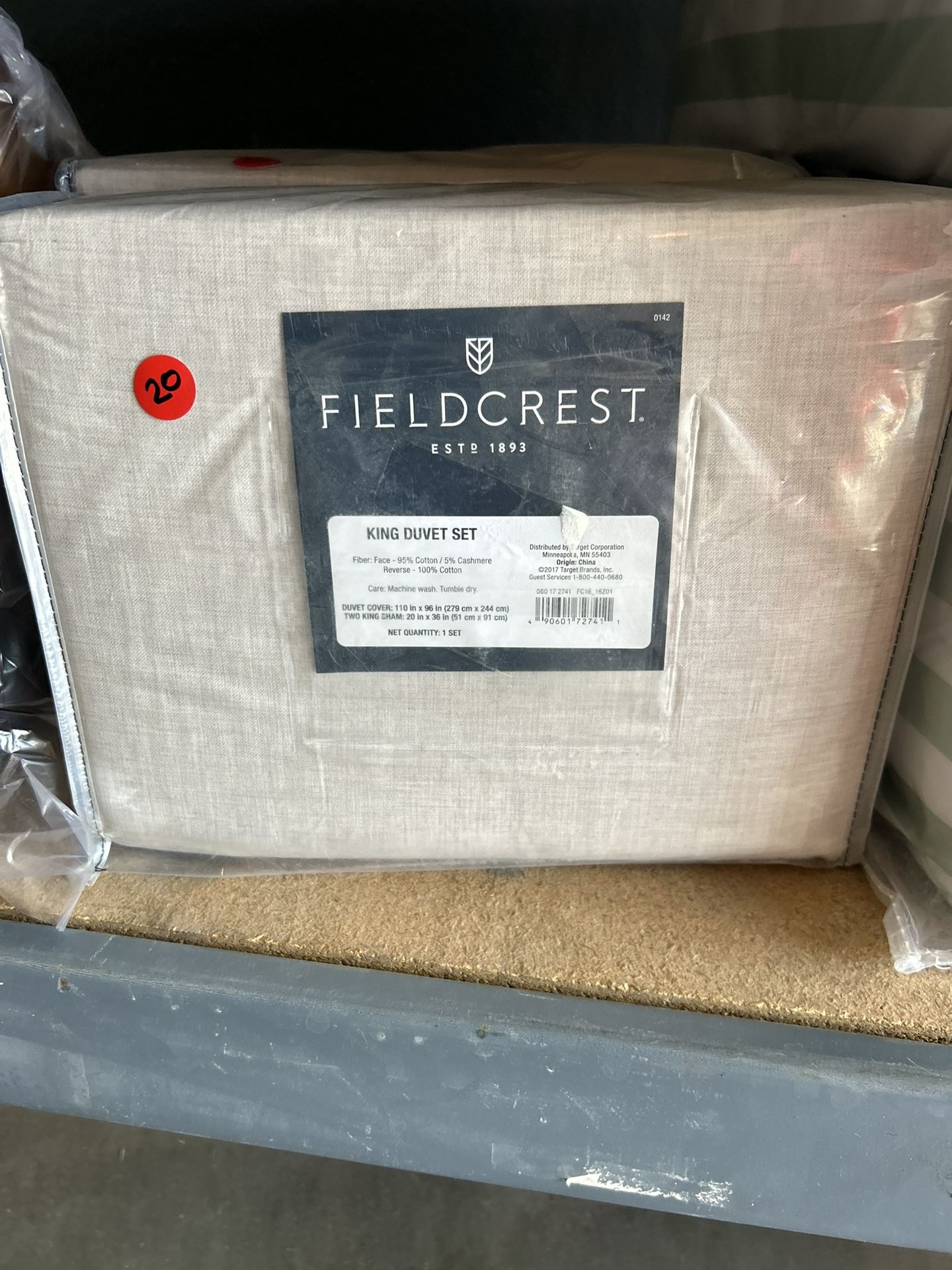 Field crest Duvet Set