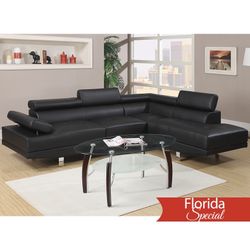 Brand New Leather Sectional Sofa / Sofa Seccional Nuevo a Estrenar … Delivery 🚚 