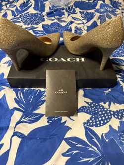 Coach Sparkly Heels 