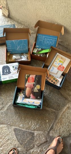 Set of 7 individual kids stem Kiwi co boxes