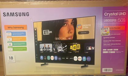 50” TV Samsung Crystal UHD U8000FB