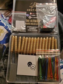 Hélène Portable DC/AC Air Compressor, And Still Darts.