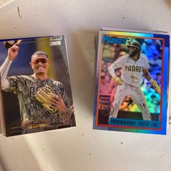 San Diego Padres Card Lot- Tatis & Machado