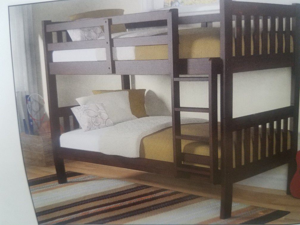 Twin over twin bunk bed $39 down