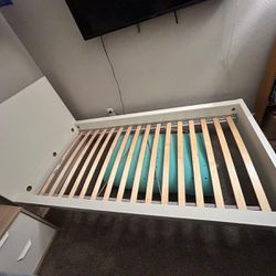Twin Bed Frames (MALM -Ikea)