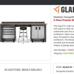 Gladiator Workbench 8ft Used