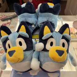 Toddler Bluey Slippers Size L 