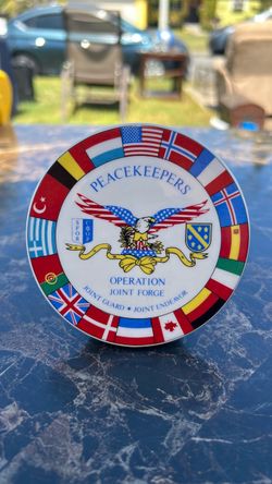 Operation joint force peacekeeper military challenge coin