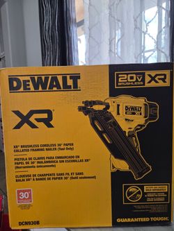 Dewalt 20v xr 30 paper collated framing nailer