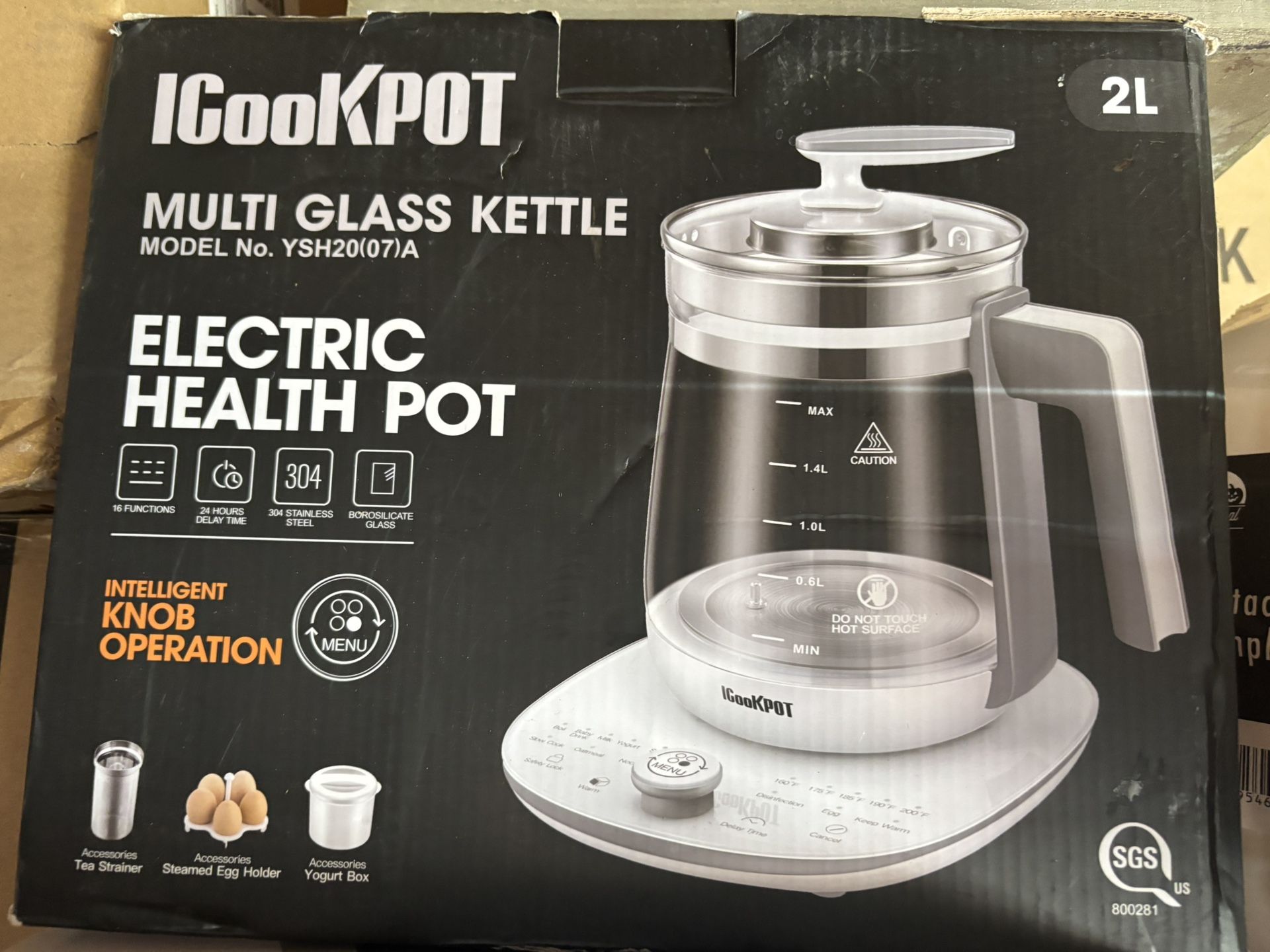 Brand New Electric Glass Kettle