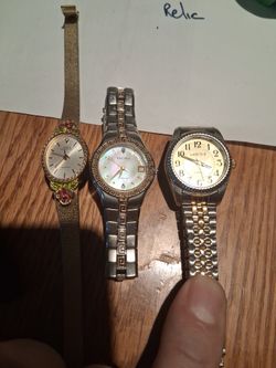 Watches Sarah Covington Watch-It Elgin LOT Of 3 For 1 Price Rare LOT