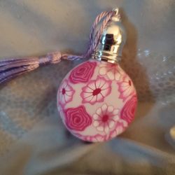 Pink Perfume Bottle