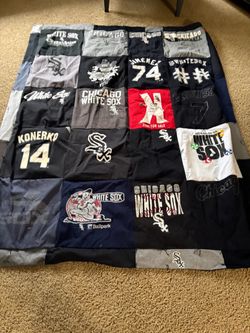 Chicago Sox tee shirt quilt