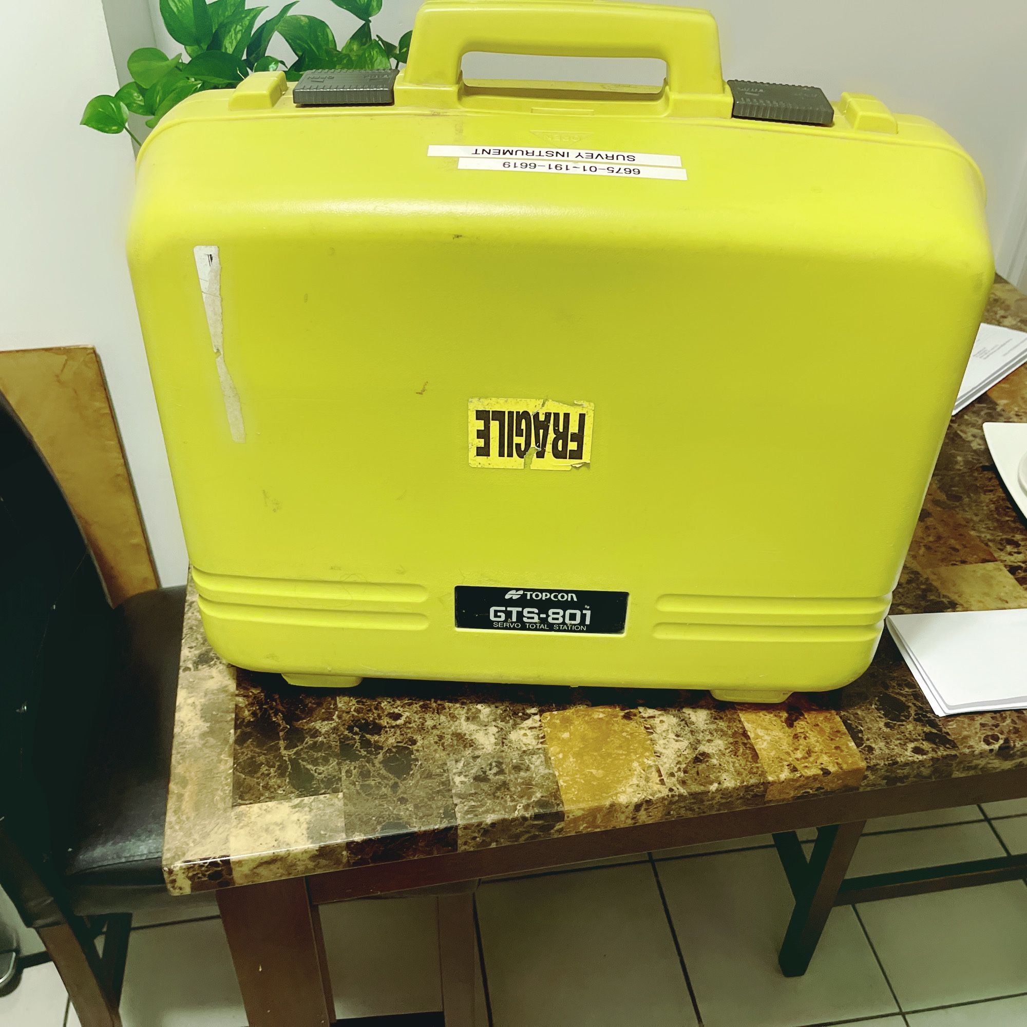 Topcon GTS 801 Robotic Total Station
