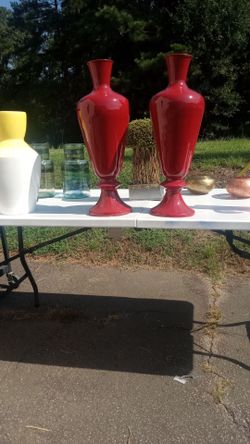 New floor vases