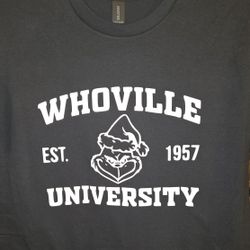 Whoville University Tee Shirt 
