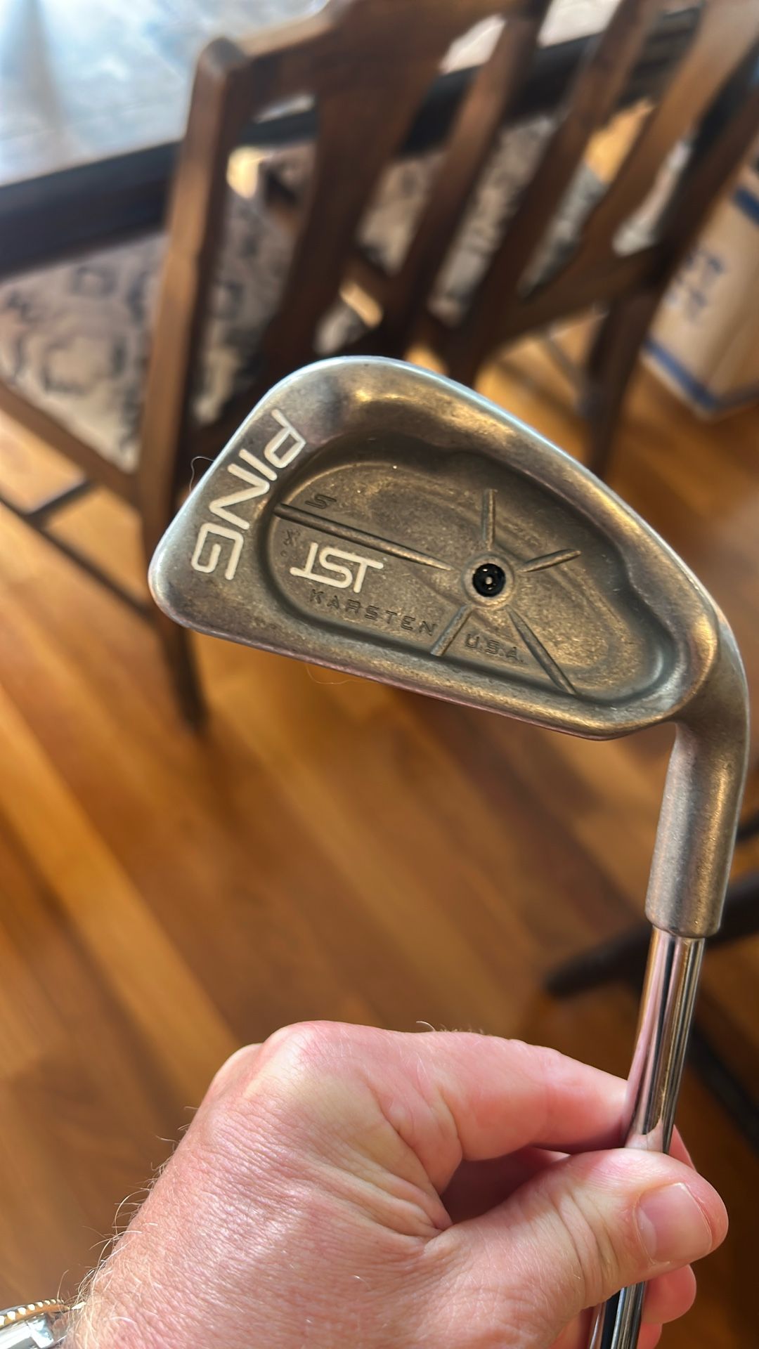 Ping Isi Black Dot One Iron Steel Cushion Shaft Stiff