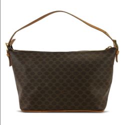 Celine Triomphe Macadam Leather Purse