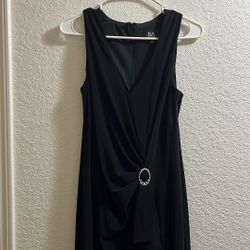 Black Dress With Leg Slit