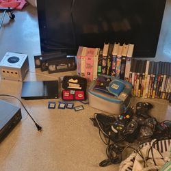 Taking Offers, Current Is $230! Tv, Plus VCR, Playstation 2, And GameCube And Nintendo DS