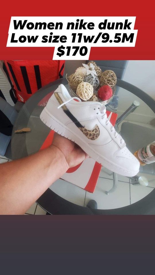 Women Nike Dunk Low Size