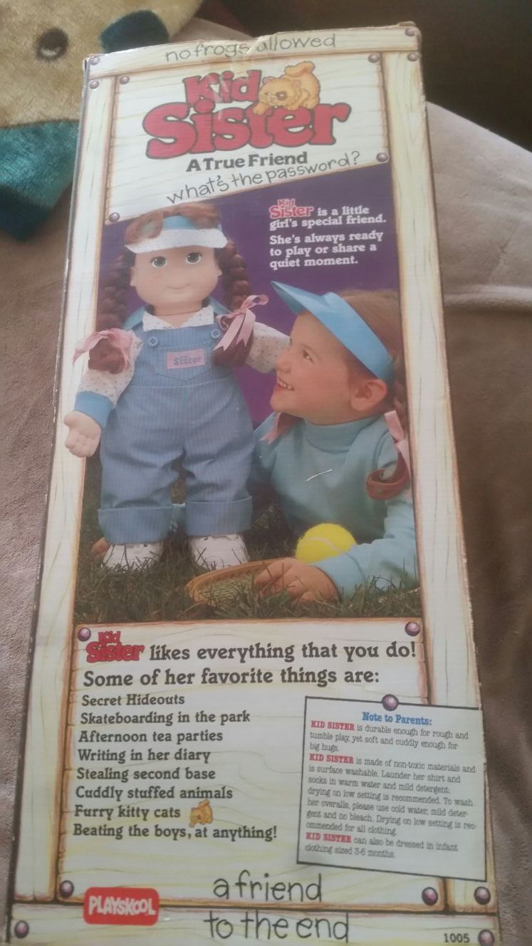 My buddy and kid sister dolls for sale deals