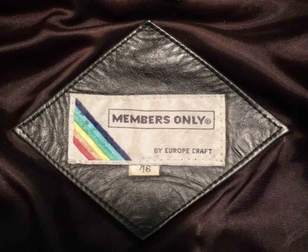 $500 OBO - Vintage Member's Only Leather Jacket
