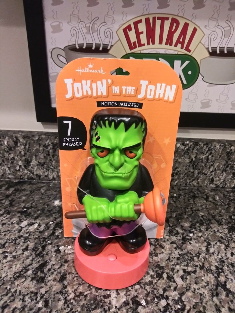 Jokin' in the John Frankenstein gag gift