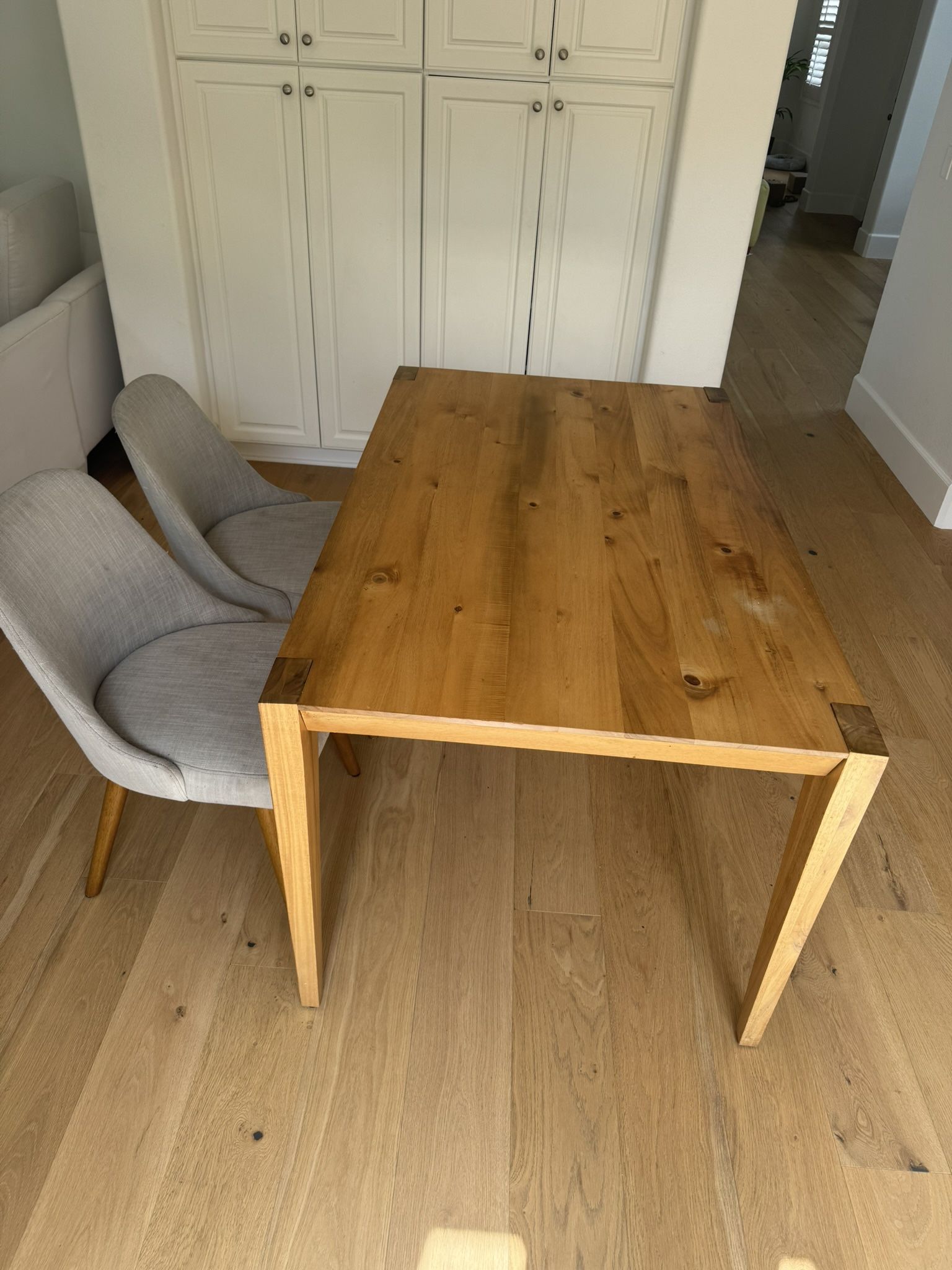 West Elm Table & 2 Chairs