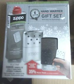 ZIPPO handwarmer , lighter and fuel