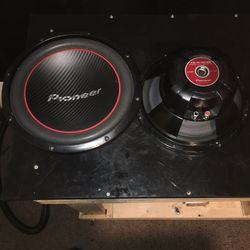 Pioneer 12” Speakers