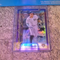 Aaron Judge Topps 2025 Holiday Box Pull Numbered 