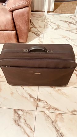 Dark brown Soft-Side Suitcase