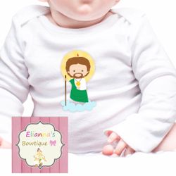 Baby San juditas Longsleeve Onesie/unisex