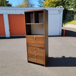 Mid Century Modern Bookcase/Secretary Desk 