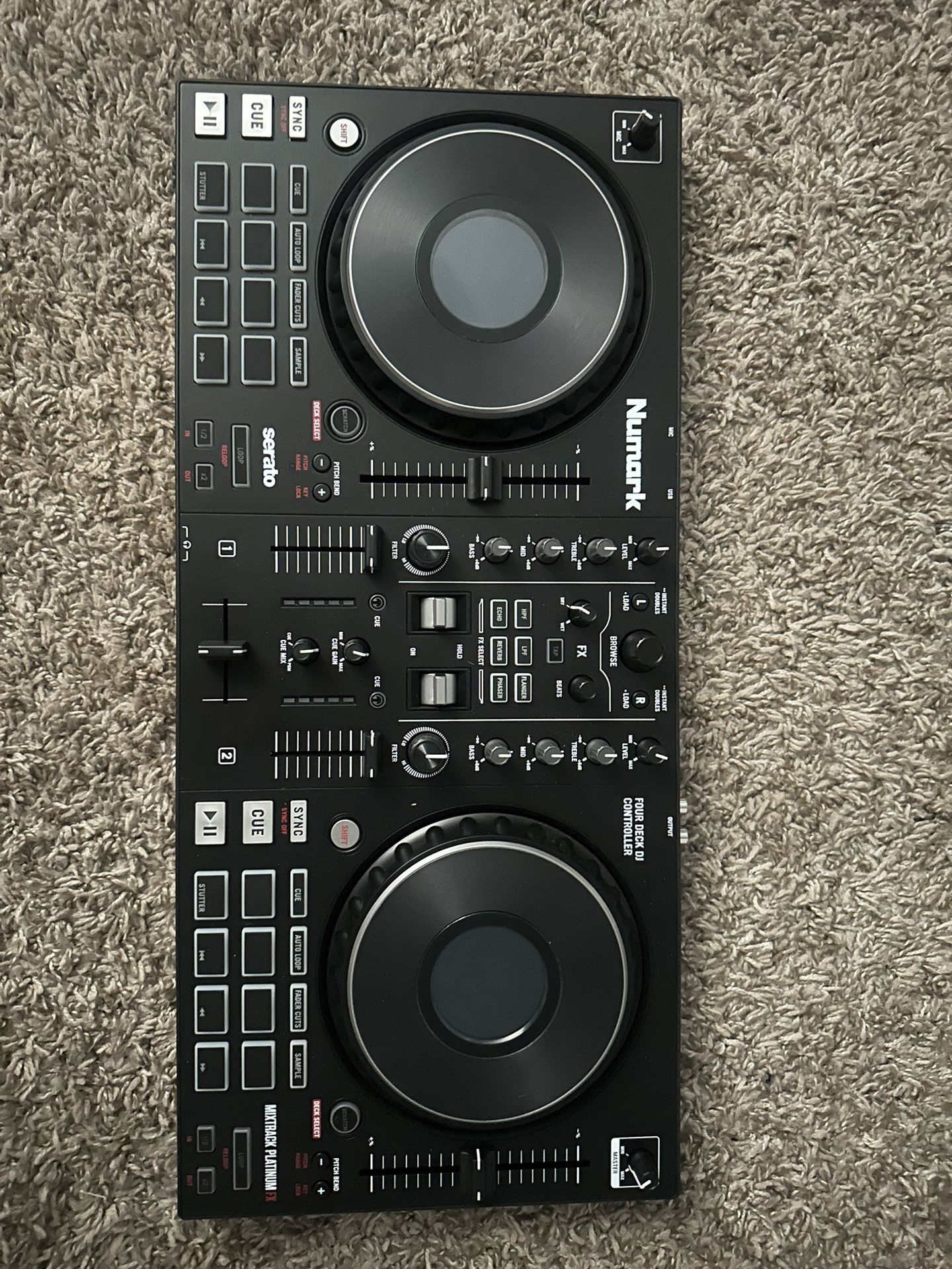 Numark Platinum FX DJ Deck
