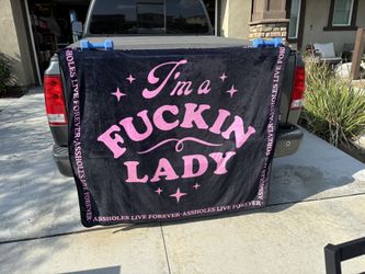 Assholes Live Forever Blanket