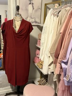 Wine/Burgundy Dress